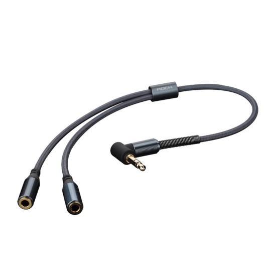 Kabel ROCK Adapter Spliter Rozgałęźnik Audio Jack
