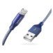 Kabel USB ROCK Lightning MFI Nylonowy100cm