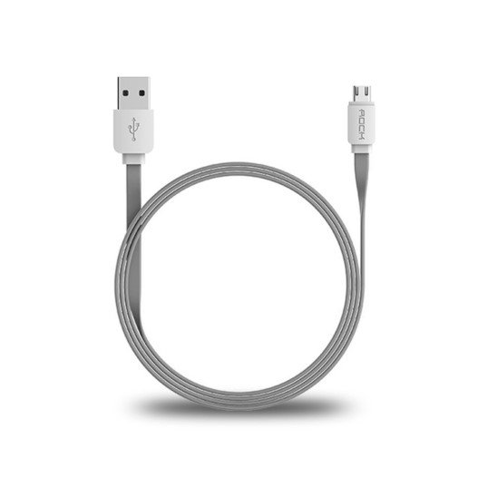 Kabel ROCK Micro USB Płaski 200cm