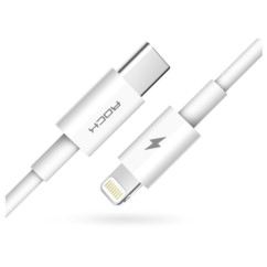 Kabel USB-C do Lightning ROCK Power Delivery 15W