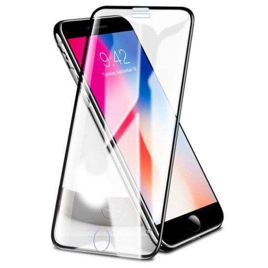 Szkło Hartowane Bezpyłowe 3D ROCK iPhone 6/6S/7/8