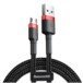 Kabel nylonowy Baseus Cafule Micro-USB 2.4A 100cm