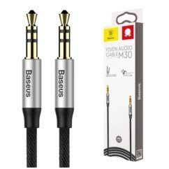 BASEUS Yiven Kabel nylonowy Audio Jack-Jack, 100cm