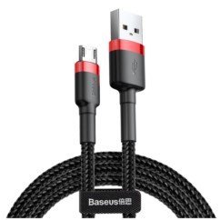 Kabel nylonowy Baseus Cafule Micro-USB 2.4A 50cm