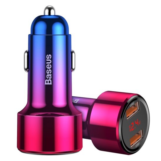 BASEUS Magic Ładowarka samochodowa LED 45W QC 3.0