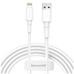 BASEUS Mini White Kabel USB Lightning 2.4A, 100cm