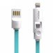 Kabel ROCK lightning / Micro USB Combo 100cm