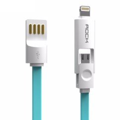 Kabel ROCK lightning / Micro USB Combo 100cm