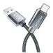Kabel USB ROCK USB-C Typ C Nylonowy 25cm