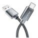 Kabel USB ROCK USB-C Typ C Nylonowy 25cm