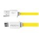 Kabel ROCK Micro USB Płaski 100cm