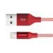 Kabel USB ROCK Lightning MFI Nylonowy100cm