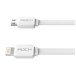 Kabel ROCK 2w1 Lightning & Micro USB 100cm