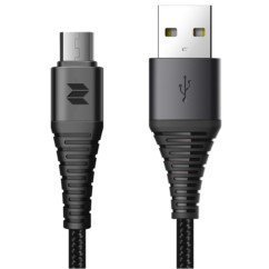 ROCK SPACE Wzmacniany Kabel Micro-USB 2A 1,2m