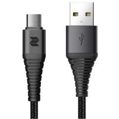 ROCK SPACE Wzmacniany Kabel Micro-USB 2A 1,2m