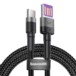 Baseus Cafule Kabel nylonowy USB-C 5A 100cm