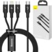Kabel Baseus 3w1 Lightning USB-C Micro USB 20W PD