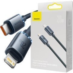 BASEUS Crystal Kabel USB-C Lightning PD 20W 1,2m