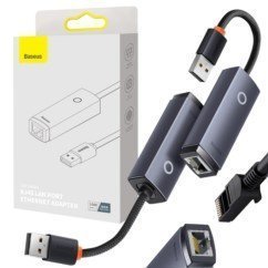 Adapter Ethernet USB-A do RJ45 LAN 1000mbps