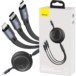 BASEUS Kabel 3w1 Lightning USB-C Micro USB 3.5A