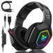 ONIKUMA K10 Słuchawki gamingowe nauszne RGB