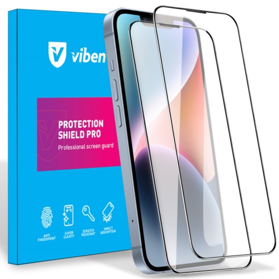 VIBEN 2x Szkło hartowane ochronne iPhone 14 Plus