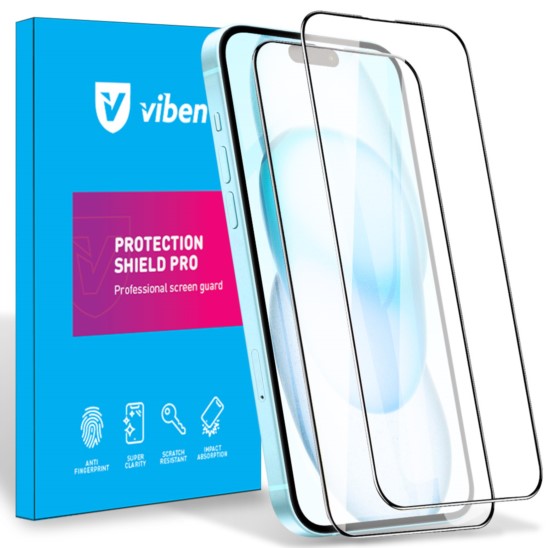 VIBEN 2x Szkło hartowane iPhone 15 Pro Max