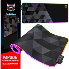 ONIKUMA MP006 Podkładka Gamingowa pod myszkę RGB
