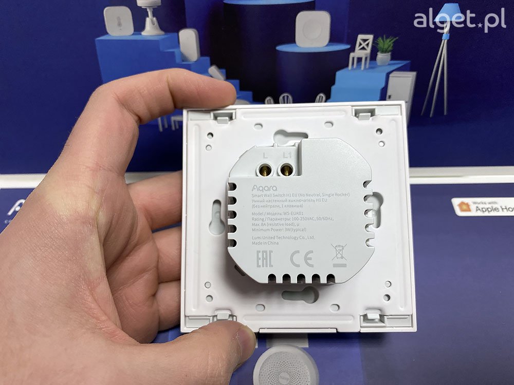 Aqara Przełącznik Wall Switch H1 EU WS-EUK01