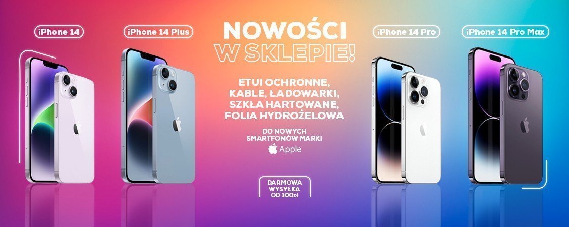 Nowe akcesoria do Apple iPhone 14 , 14 Plus, 14 Pro, 14 Pro Max